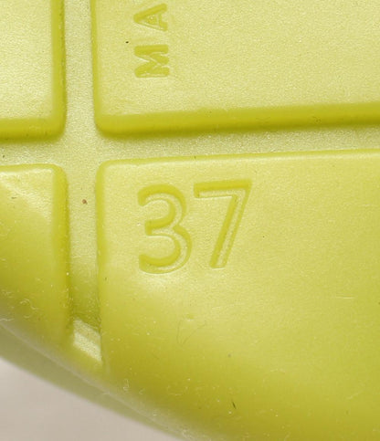 ボッテガヴェネタ ラバーアンクルブーツ Puddle グリーン レディース SIZE 37 (L) BOTTEGA VENETA