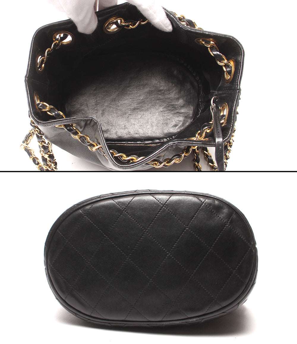 CHANEL チェーンショルダーバッグ 0番台 肩掛け 巾着型 レディース シャネル