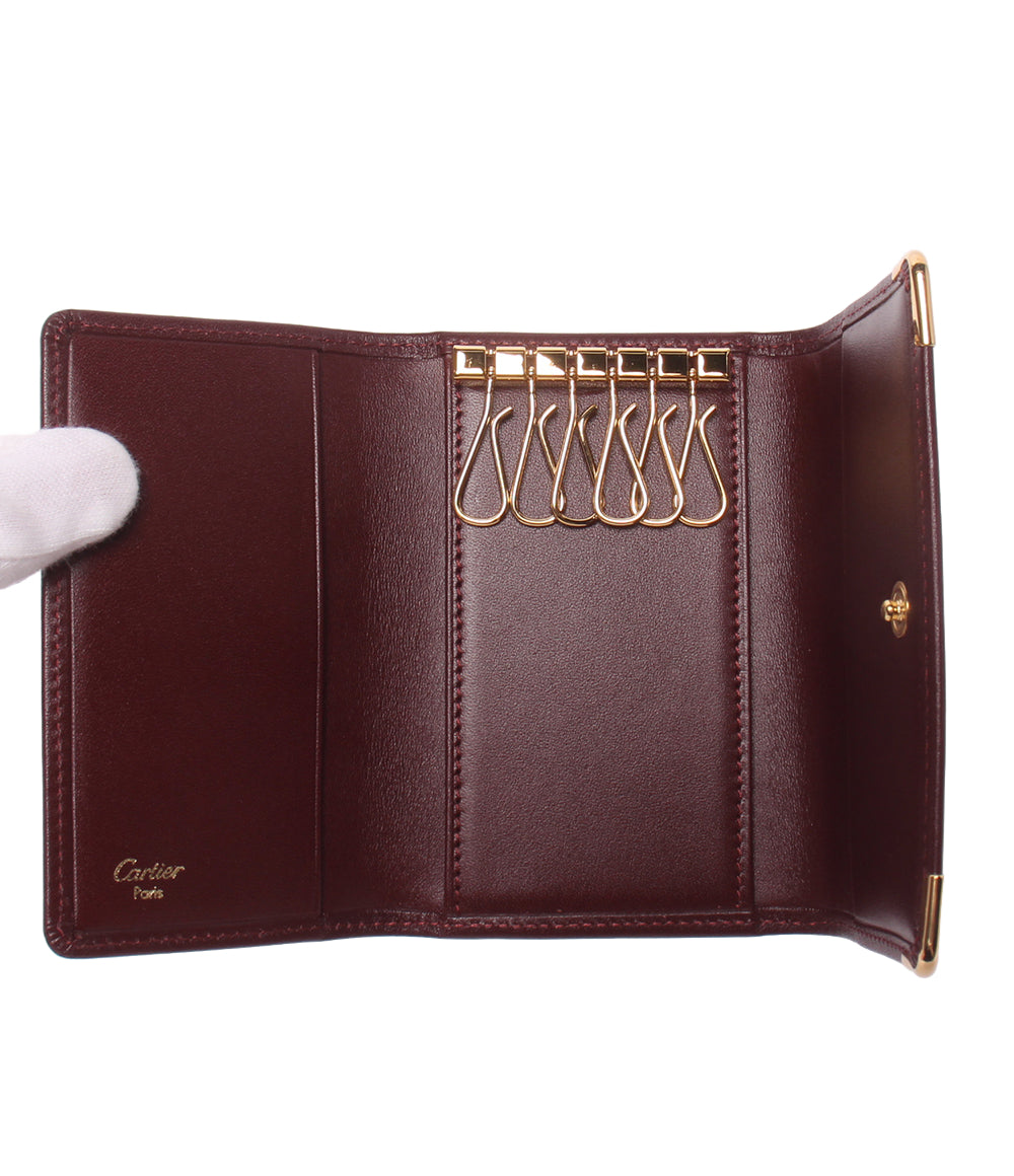 美品 Cartier 6連キーケース マスト ドゥ カルティエ メンズ レディース カルティエ