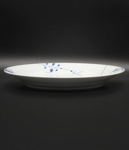 美品 Royal Copenhagen プレート 皿 27cm ブルーフルーテッド メガ ロイヤルコペンハーゲン