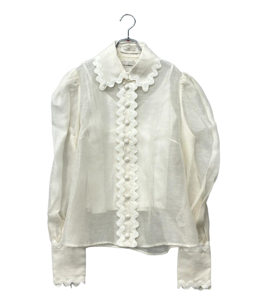 ZIMMERMANN 長袖 ブラウス インナーキャミ付き レディース SIZE 4 ジマーマン