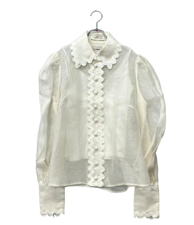 ZIMMERMANN 長袖 ブラウス インナーキャミ付き レディース SIZE 4 ジマーマン