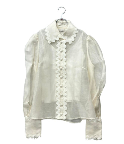 ZIMMERMANN 長袖 ブラウス インナーキャミ付き レディース SIZE 4 ジマーマン