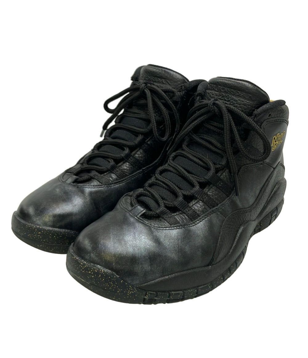 美品 Air Jordan NIKE ハイカットスニーカー エアジョーダン10 レトロ 310805-012 メンズ SIZE 27.0 エアジョーダン ナイキ