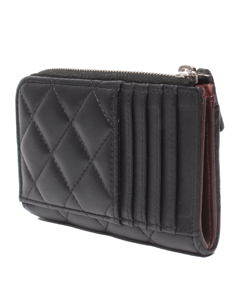 CHANEL コインケース L字ファスナー マトラッセ クラシック ジップ カードケース AP3179 レディース シャネル