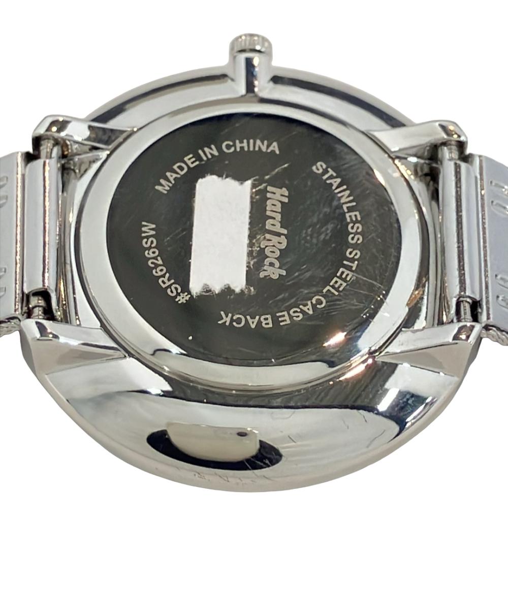 ハードロック 腕時計 クオーツ シルバー メンズ HARD ROCK