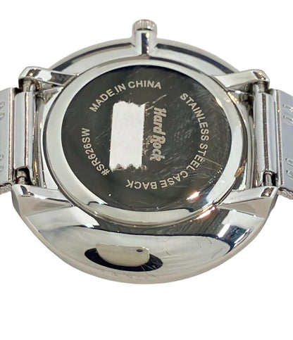 ハードロック 腕時計 クオーツ シルバー メンズ HARD ROCK