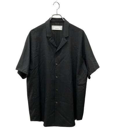 OVERCOAT 半袖シャツ Short Sleeve Shirt 7 ウール100% S25T05S-NKWS メンズ SIZE M オーバーコート
