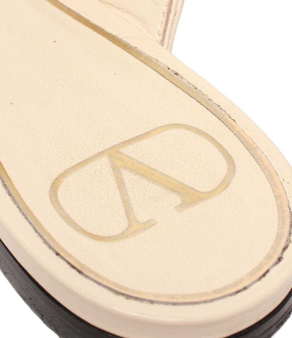 ヴァレンティノ・ガラヴァーニ サンダル ミュール ローマン スタッズ レディース SIZE 37 (M) Valentino Garavani