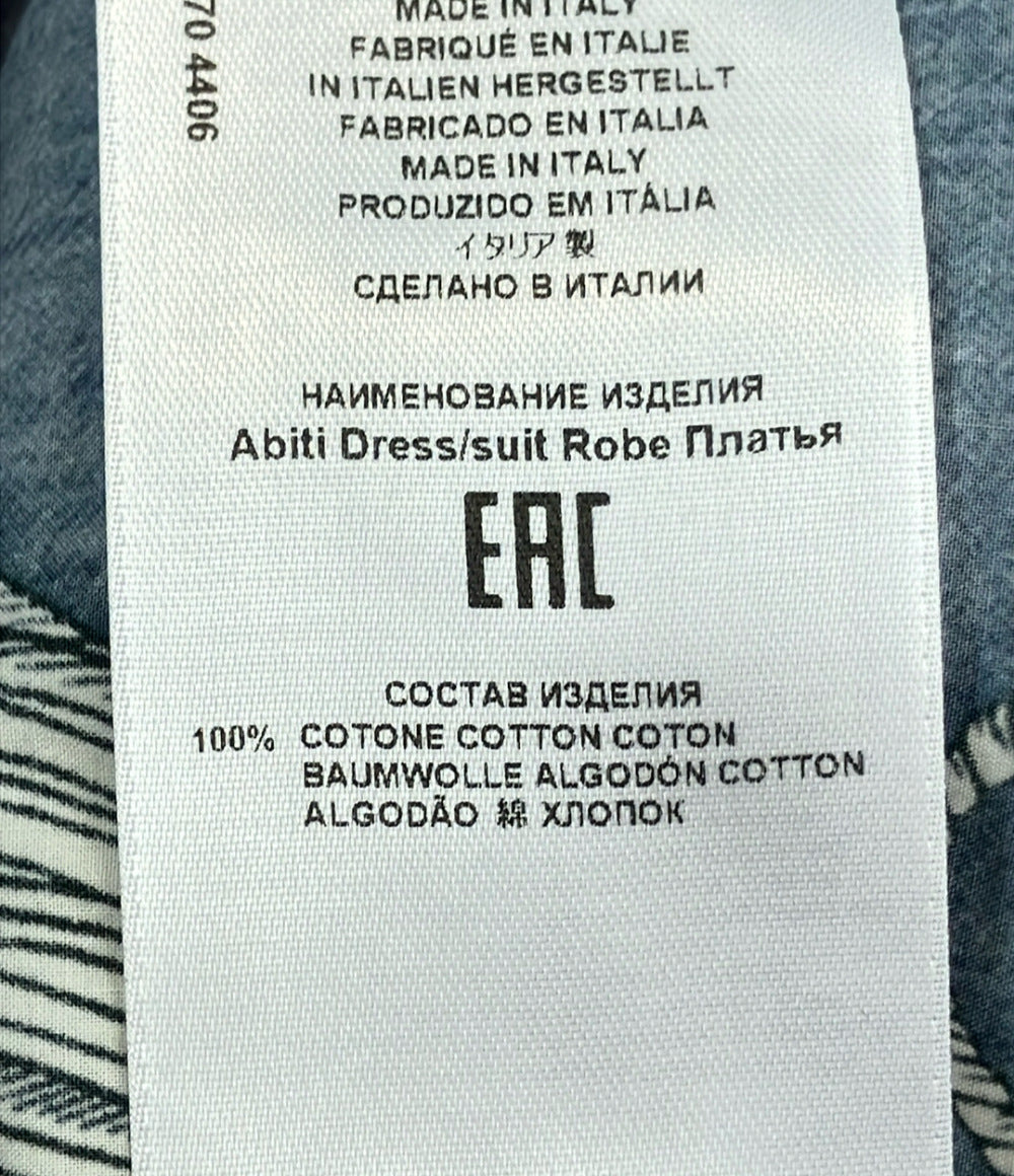 美品 ETRO 長袖シャツワンピース ペイズリー柄 レディース SIZE 40 (M) エトロ