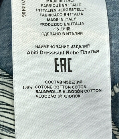 美品 ETRO 長袖シャツワンピース ペイズリー柄 レディース SIZE 40 (M) エトロ