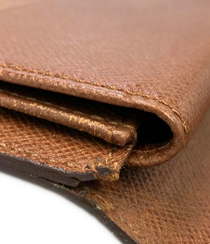 ルイ・ヴィトン 三つ折り長財布 ポルトトレゾール インターナショナル モノグラム M61215 レディース LOUIS VUITTON