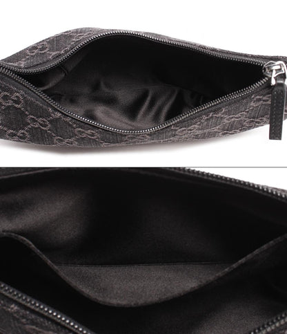 美品 グッチ ワンショルダーバッグ シルバー金具 ホースビットスリム GGキャンバス デニム 774719 525040 レディース GUCCI