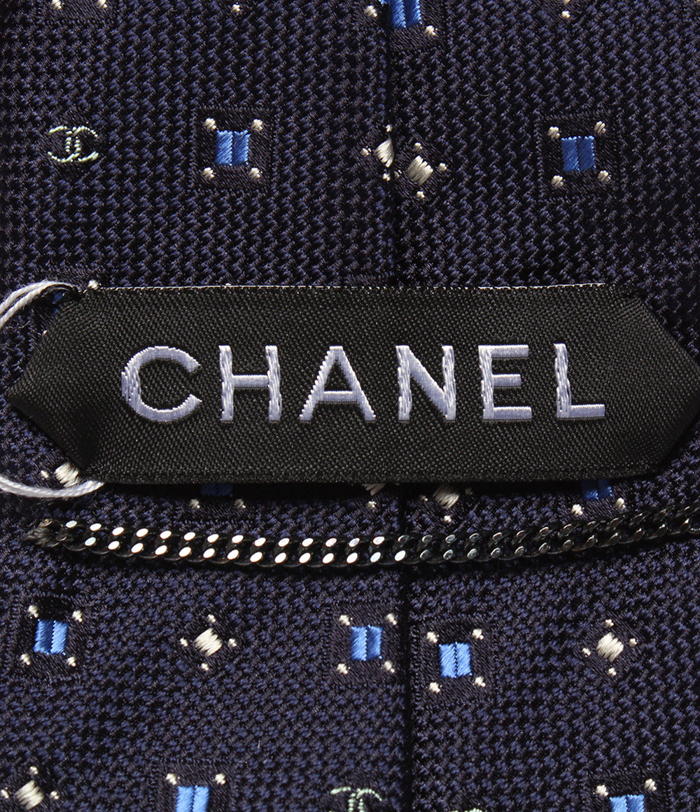 美品 CHANEL ネクタイ シルク100％ ココマーク メンズ シャネル