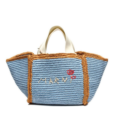 美品 マルニ かごバッグ トートバッグ ショルダーバッグ 肩掛け レディース MARNI