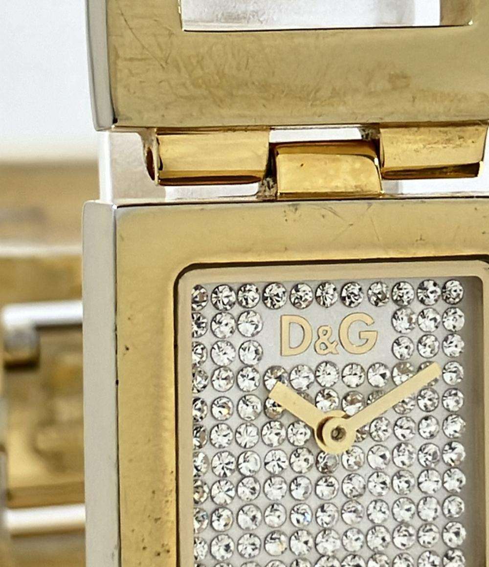 D&G 腕時計 クオーツ シルバー レディース ディーアンドジー