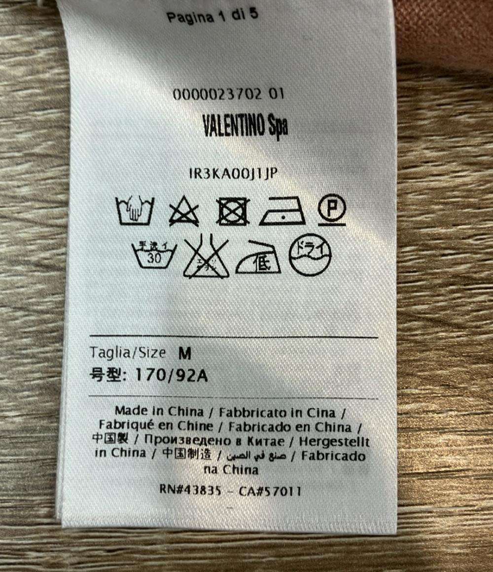 RED VALENTINO 長袖カーディガン ピンク リボン 刺繍 0000023702 レディース SIZE M レッドヴァレンティノ