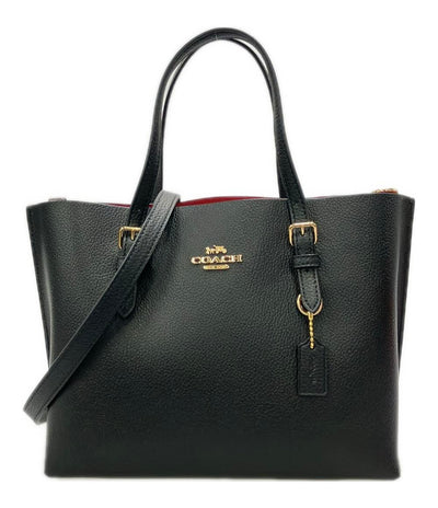 美品 COACH 2WAY ハンドバッグ ショルダーバッグ 斜め掛け モリー C4084 レディース コーチ