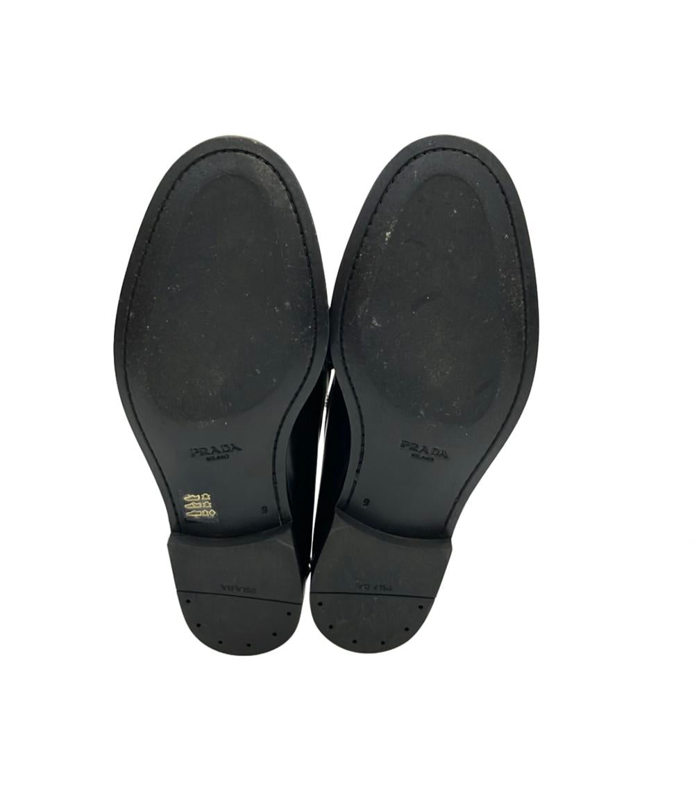 PRADA プラダ 黒 コインローファー 26cm 除菌・消臭済み PRADA プラダ 黒 コインローファー 26cm 除菌・消臭済み