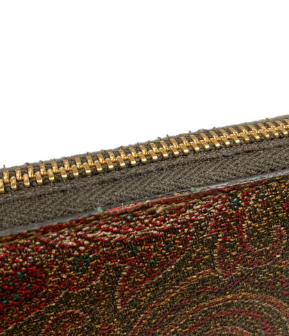 ETRO ラウンドファスナー長財布 レディース メンズ エトロ