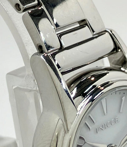 シチズン ③-261  602 CITIZEN　腕時計 w ソーラー ホワイト E011-S076986 レディース