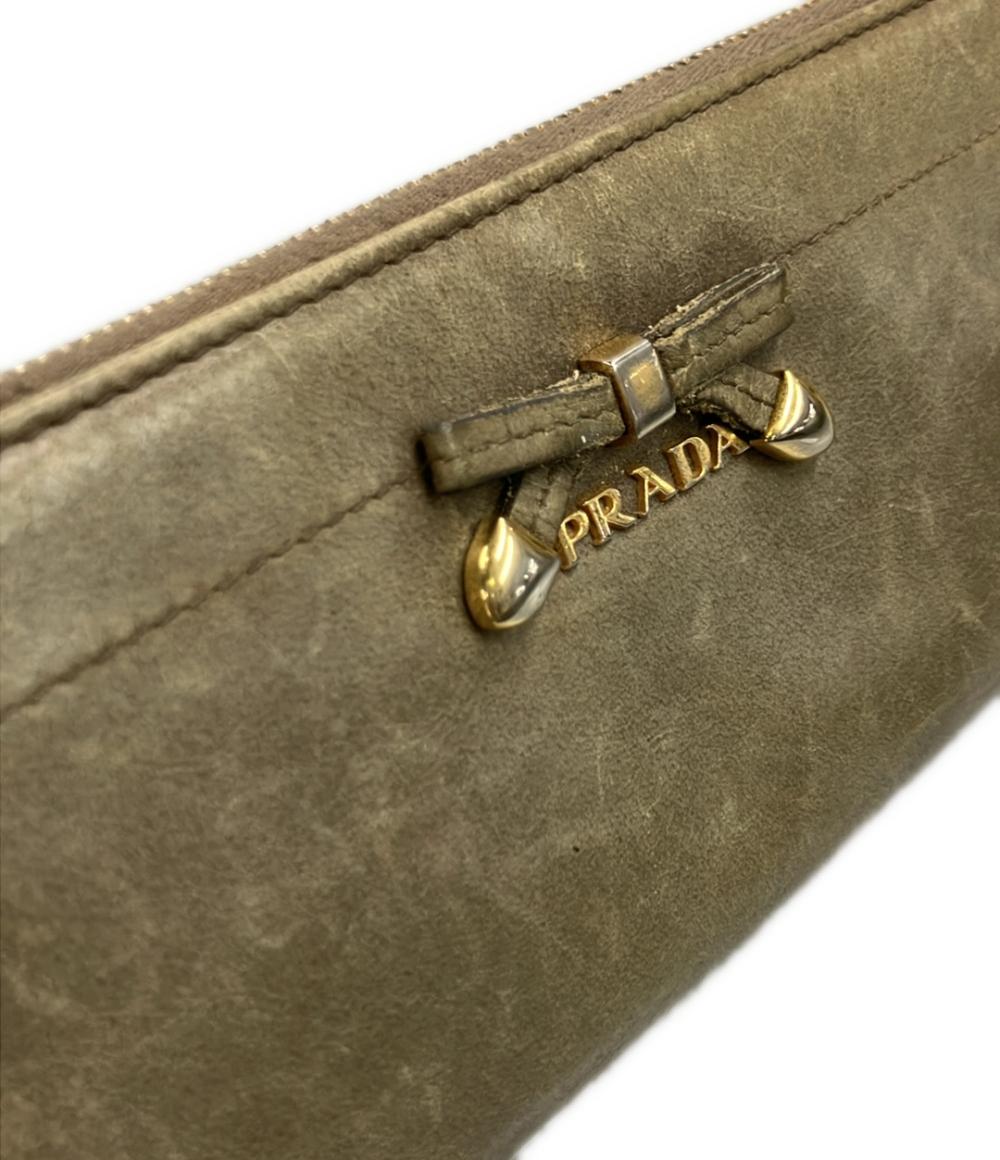 PRADA L字ファスナー長財布 レディース プラダ