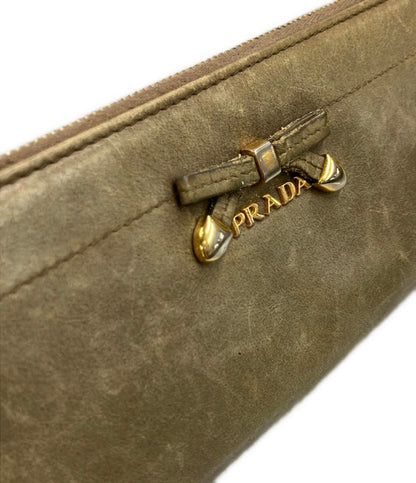 PRADA L字ファスナー長財布 レディース プラダ