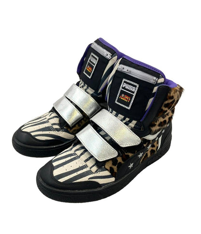 PUMA ミドルカットスニーカー PAUL STANLEY GV RALPH SAMPSON MID 372751-01 レディース SIZE 24.0 (L) プーマ