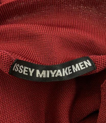 イッセイミヤケ メン プリーツボーダーポロシャツ メンズ SIZE 2 (M) ISSEY MIYAKE MEN