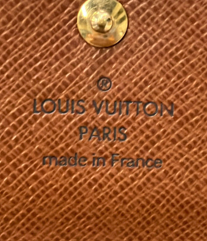 訳あり LOUIS VUITTON ダブルホック 二つ折り財布 ポルトフォイユ エリーズ モノグラム M61654 レディース ルイ・ヴィトン