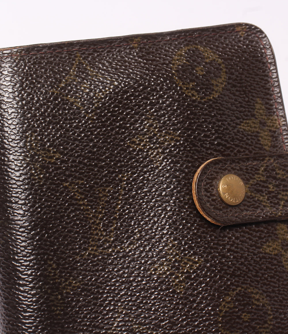 LOUIS VUITTON 二つ折り財布 コンパクト ジップ モノグラム M61667 レディース メンズ ルイ・ヴィトン