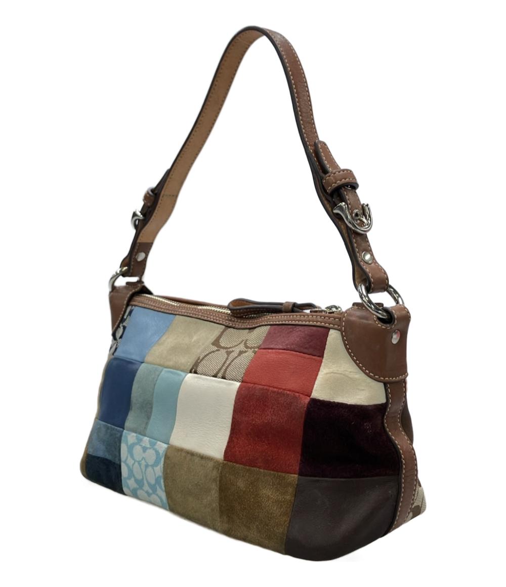 COACH ハンドバッグ ショルダーバッグ 肩掛け パッチワーク 7048 レディース コーチ