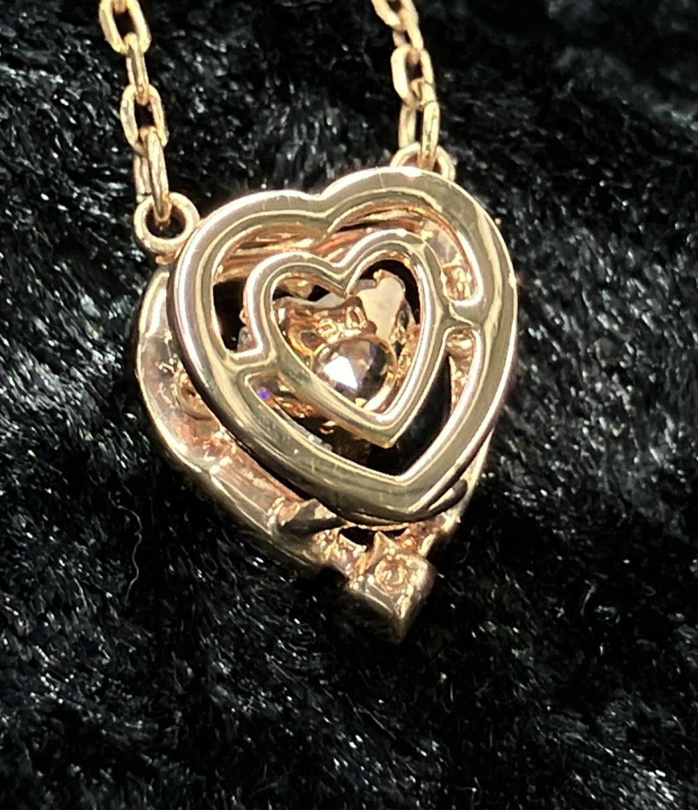 美品 スワロフスキー ネックレス ハートモチーフSparkling Dance Heart 5284188 レディース SWAROVSKI