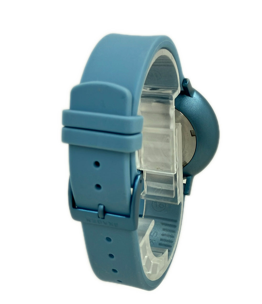 美品 SKAGEN 腕時計 アレンカラー クオーツ ブルー PKW2764 レディース メンズ スカーゲン