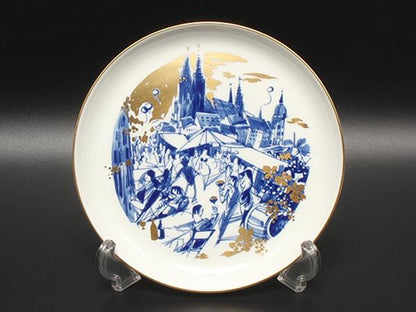 美品 マイセン イヤープレート 飾り皿 18cm 1999 Meissen