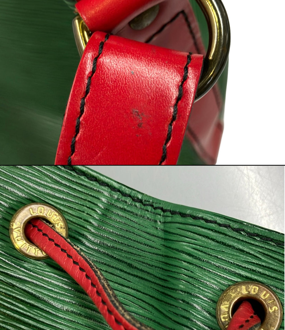 LOUIS VUITTON ショルダーバッグ 肩掛け バイカラー プチノエ エピ M44147 レディース ルイ・ヴィトン