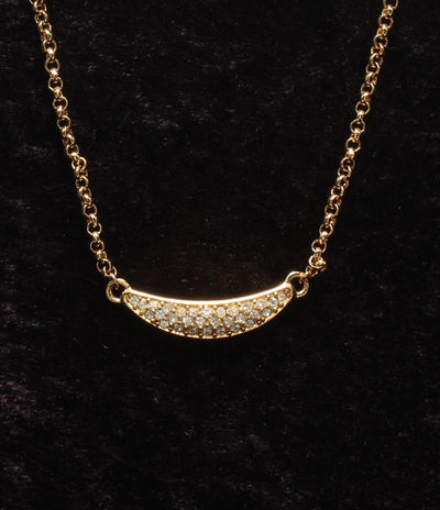 美品 Christian Dior ネックレス ラインストーン レディース クリスチャンディオール