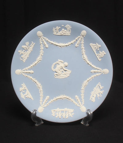 ウェッジウッド プレート 皿 23cm ジャスパー ペールブルー WEDGWOOD