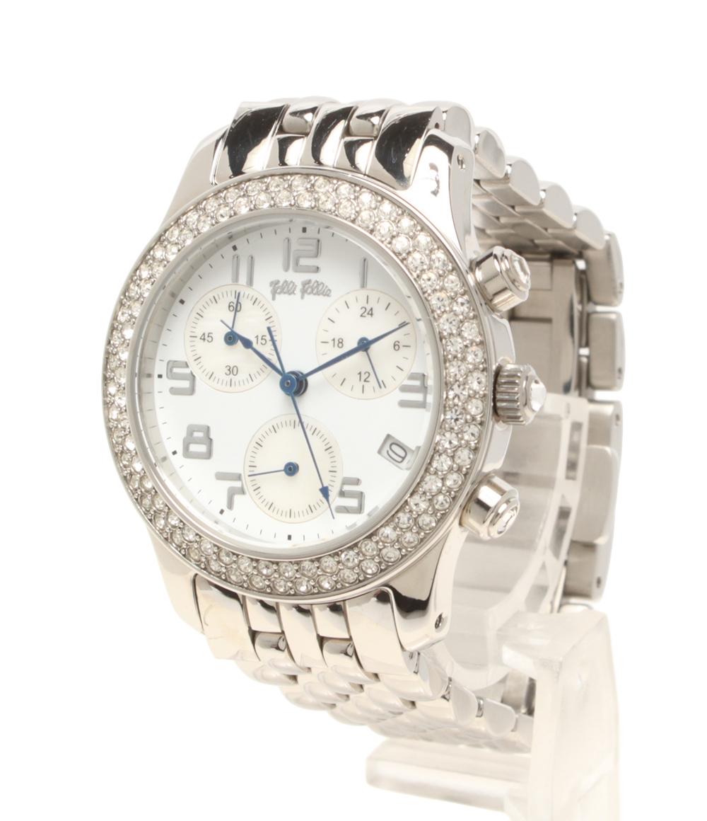 Folli Follie 腕時計 クオーツ ホワイト レディース フォリフォリ