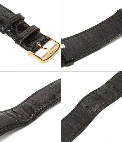 ロンジン 腕時計 スクエア 18K クオーツ ゴールド メンズ LONGINES