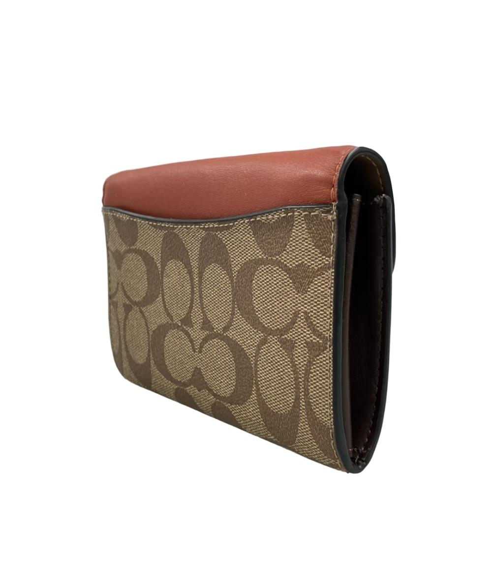 COACH 二つ折り財布 シグネチャー C7374 レディース コーチ