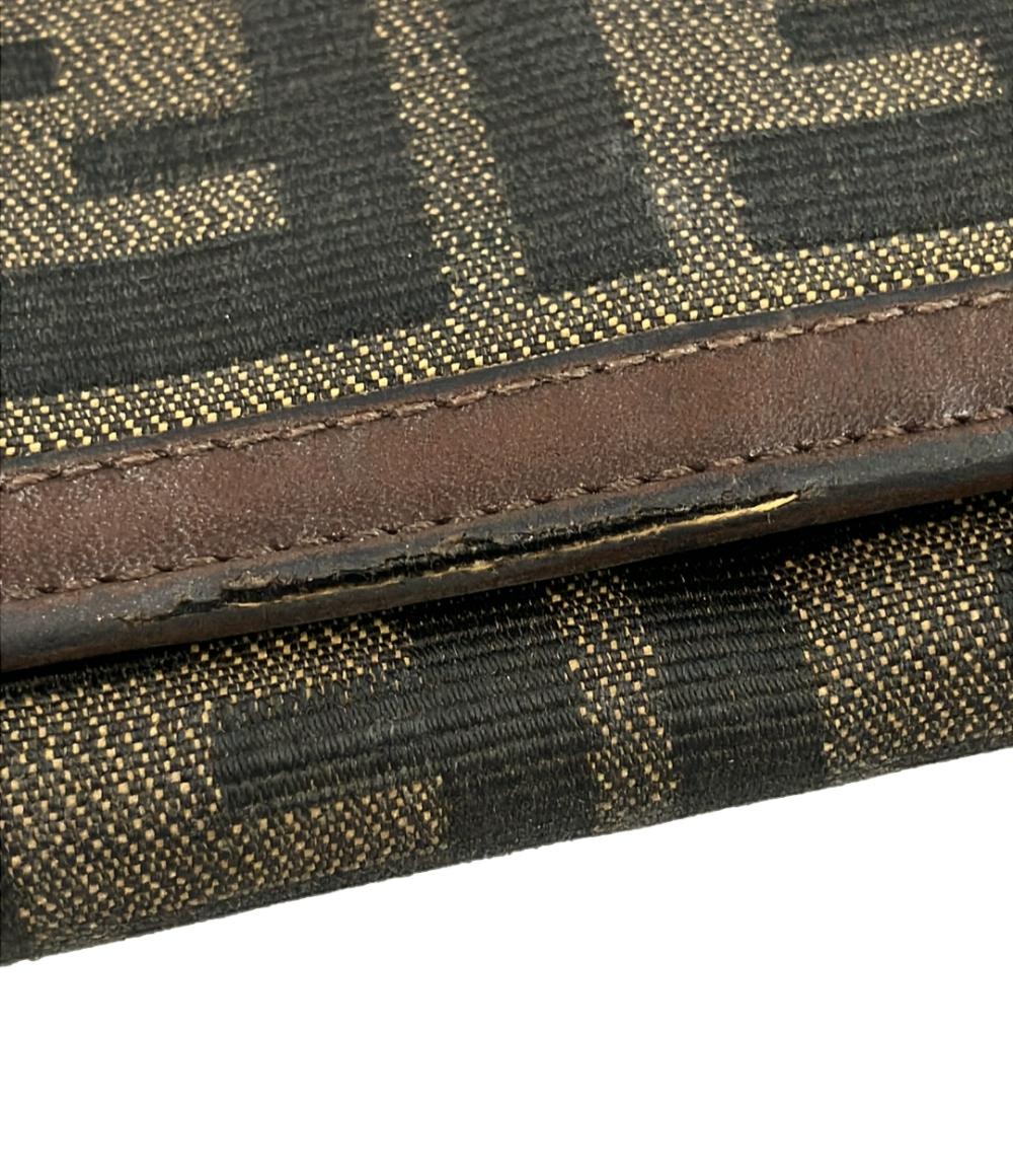 訳あり フェンディ 長財布 ズッカ メンズ FENDI