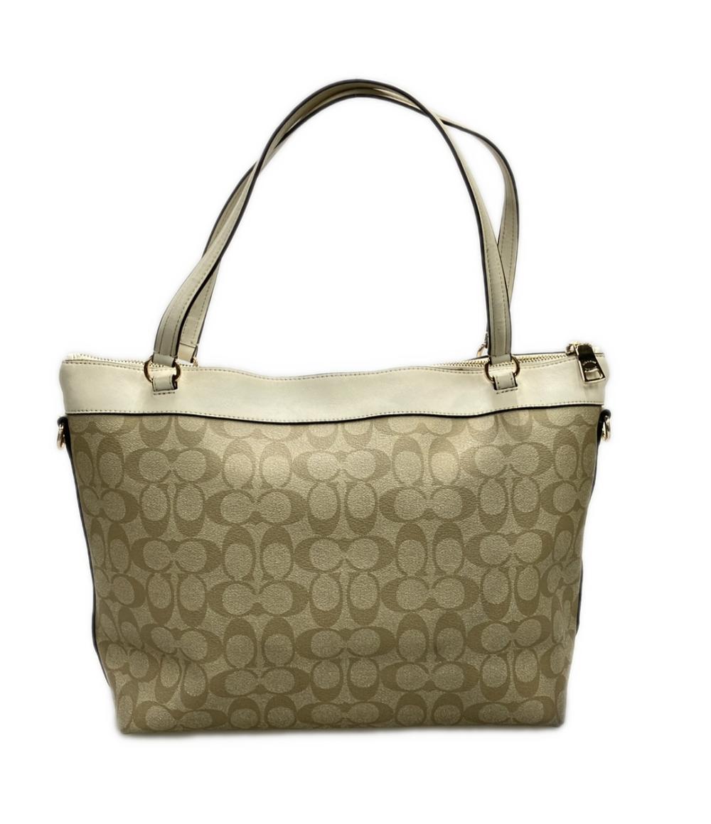 COACH トートバッグ ショルダーバッグ 肩掛け シグネチャー F58286