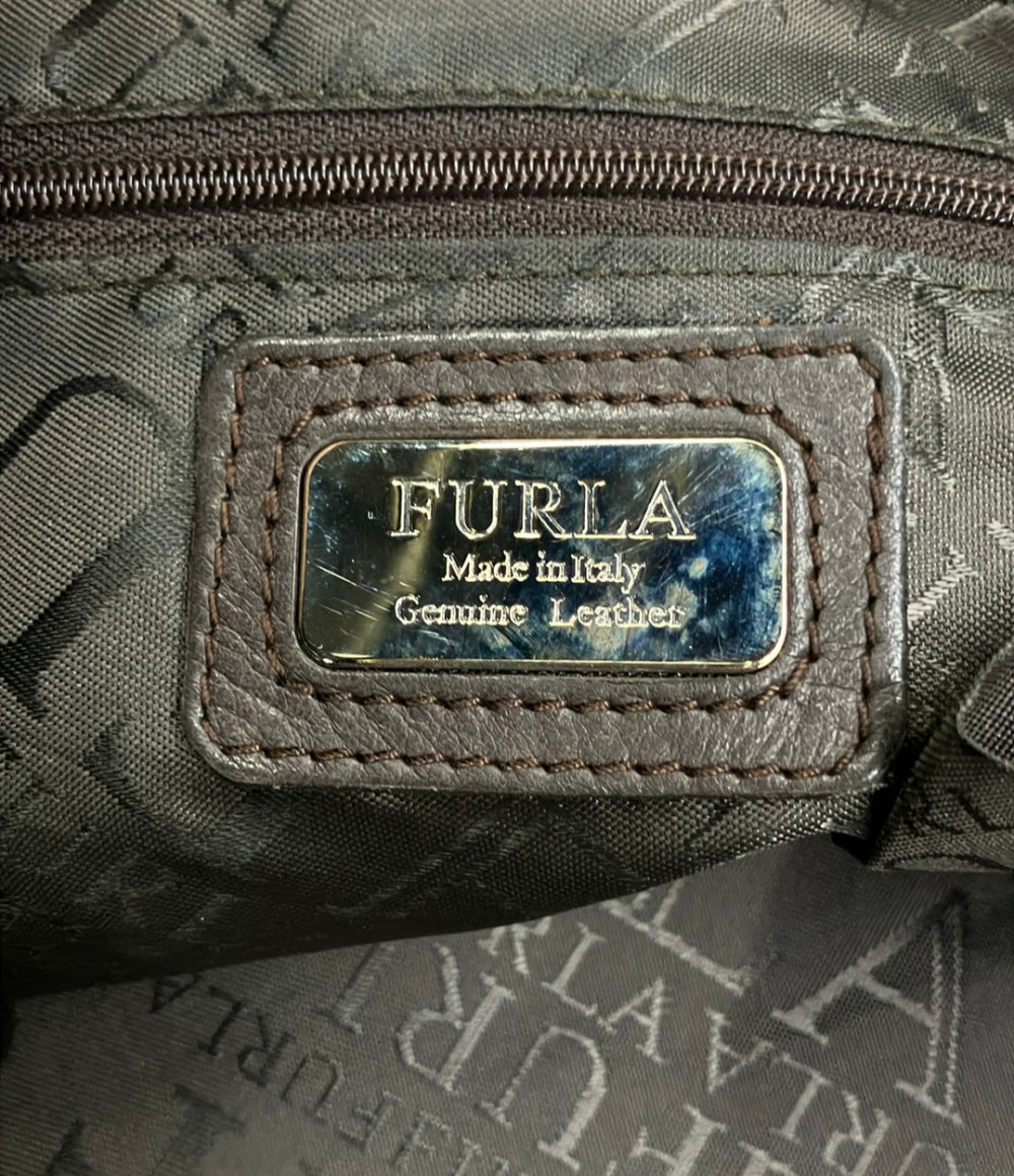 美品 Furla ショルダーバッグ ワンショルダーバッグ 肩掛け レザー レディース フルラ