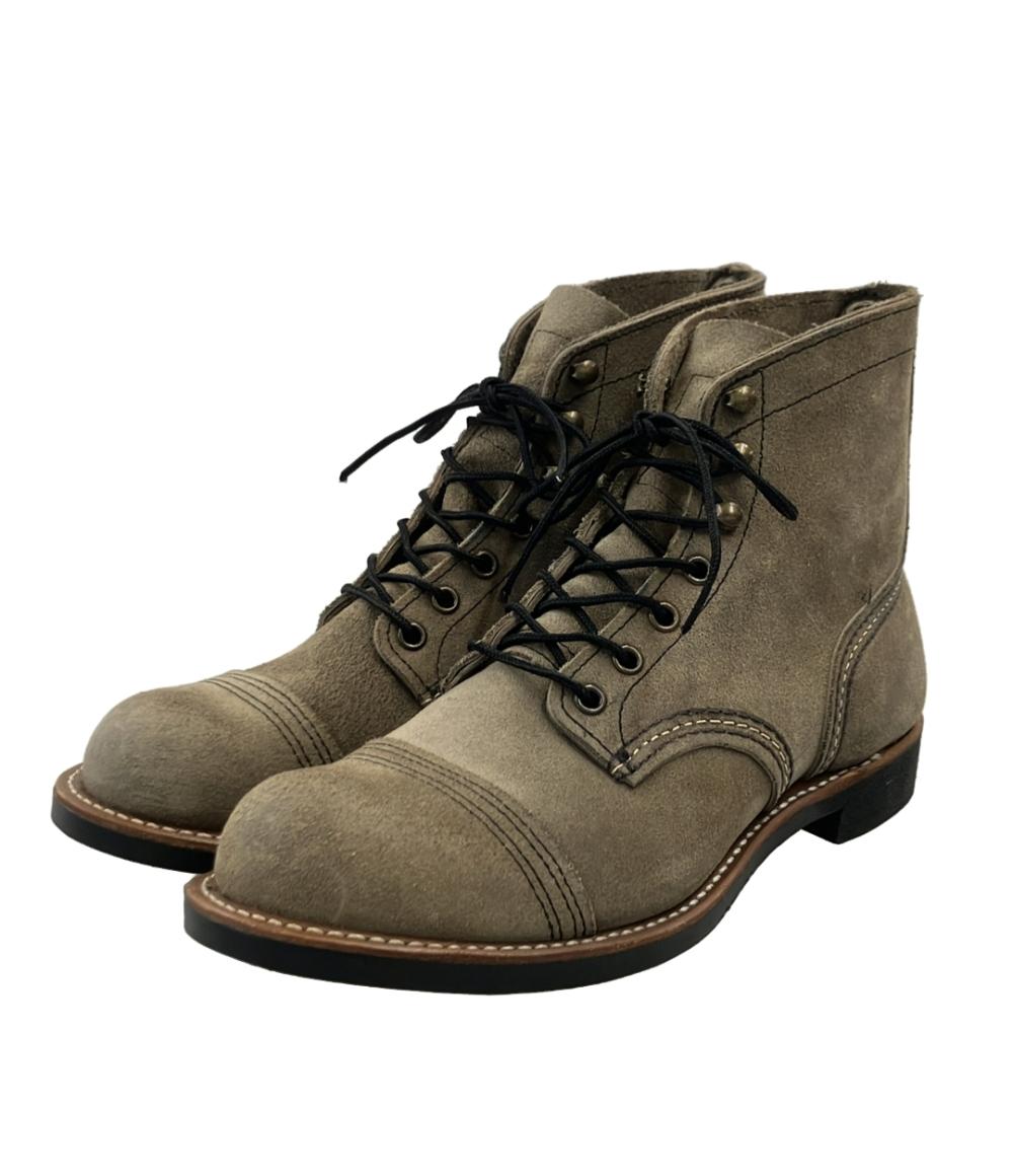 RED WING ワークブーツ ショートブーツ IRON RANGER 8087 メンズ SIZE 26.0 (M) レッドウィング
