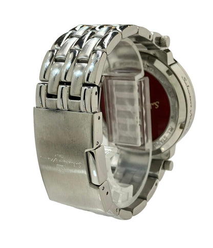 Salvatore Marra 腕時計 ソーラー ブラック SM18112-1 メンズ サルバトーレマーラ