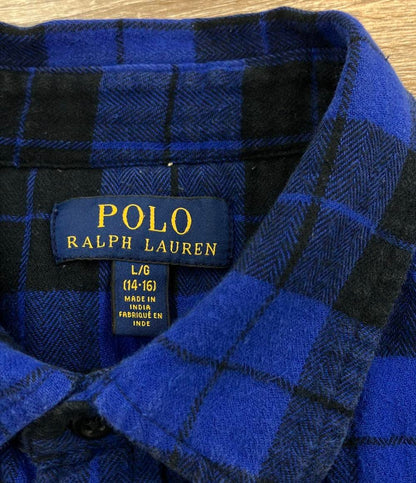 ポロ・ラルフローレン ネルシャツ キッズ SIZE L/G 14-16 (160) POLO RALPH LAUREN