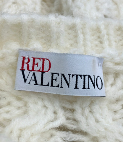 RED VALENTINO ニット切替ワンピース 1R3KC14J6KA レディース SIZE S レッドヴァレンティノ