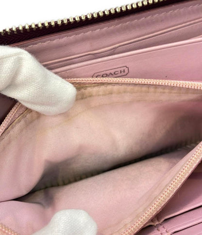 コーチ ラウンドファスナー長財布 レディース COACH