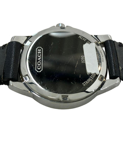 コーチ ②-13  602 COACH　腕時計 クオーツ シルバー 0290 レディース